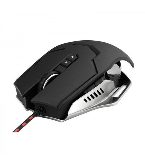 Omega VARR Gaming Mouse OM-264, metal with anti -sweating coating, Gaming class sensor and adjustable 1000 - 7000 dpi