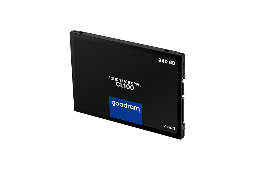 GOODRAM CL100 gen.3, SSD 2.5, 240GB SATA III, 3D TLC, Retail, 520/400 MB/s