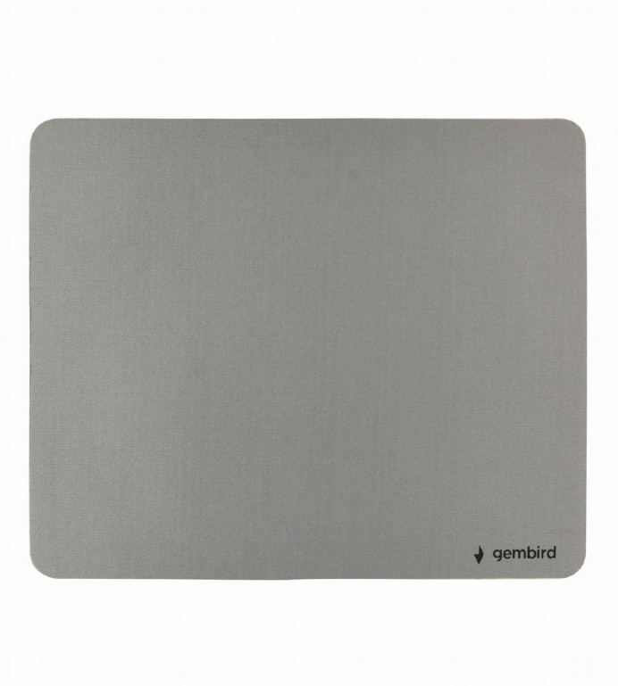 Gembird muismat - grijs - SBR rubber onderzijde / 220x180 mm