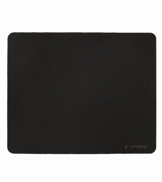 Gembird muismat - zwart - SBR rubber onderzijde / 220x180 mm