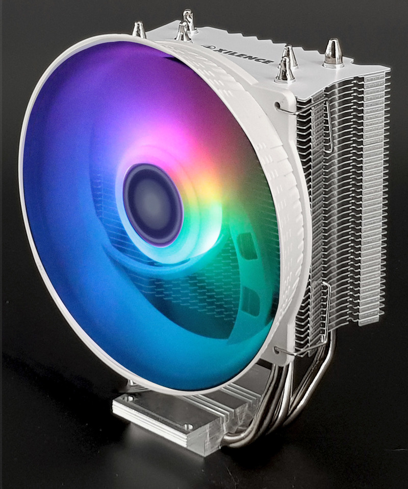 XILENCE Performance C CPU-Cooler 3HP White Universal (Intel/AMD) ARGB 120 mm fan