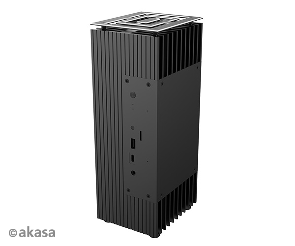 Akasa Turing A50, Compact fanless case for ASUS Mini PC PN50 (4000 series up to Ryzen 7) & Radeon Vega 7 Graphics