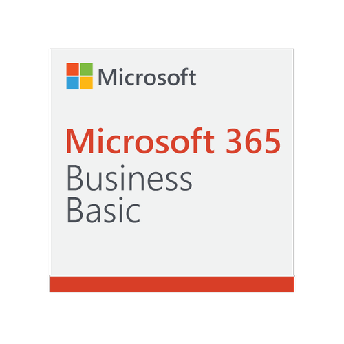 Microsoft 365 Business Basic, 1 year subscription (Mail and Teams, only webapps, no desktop apps)