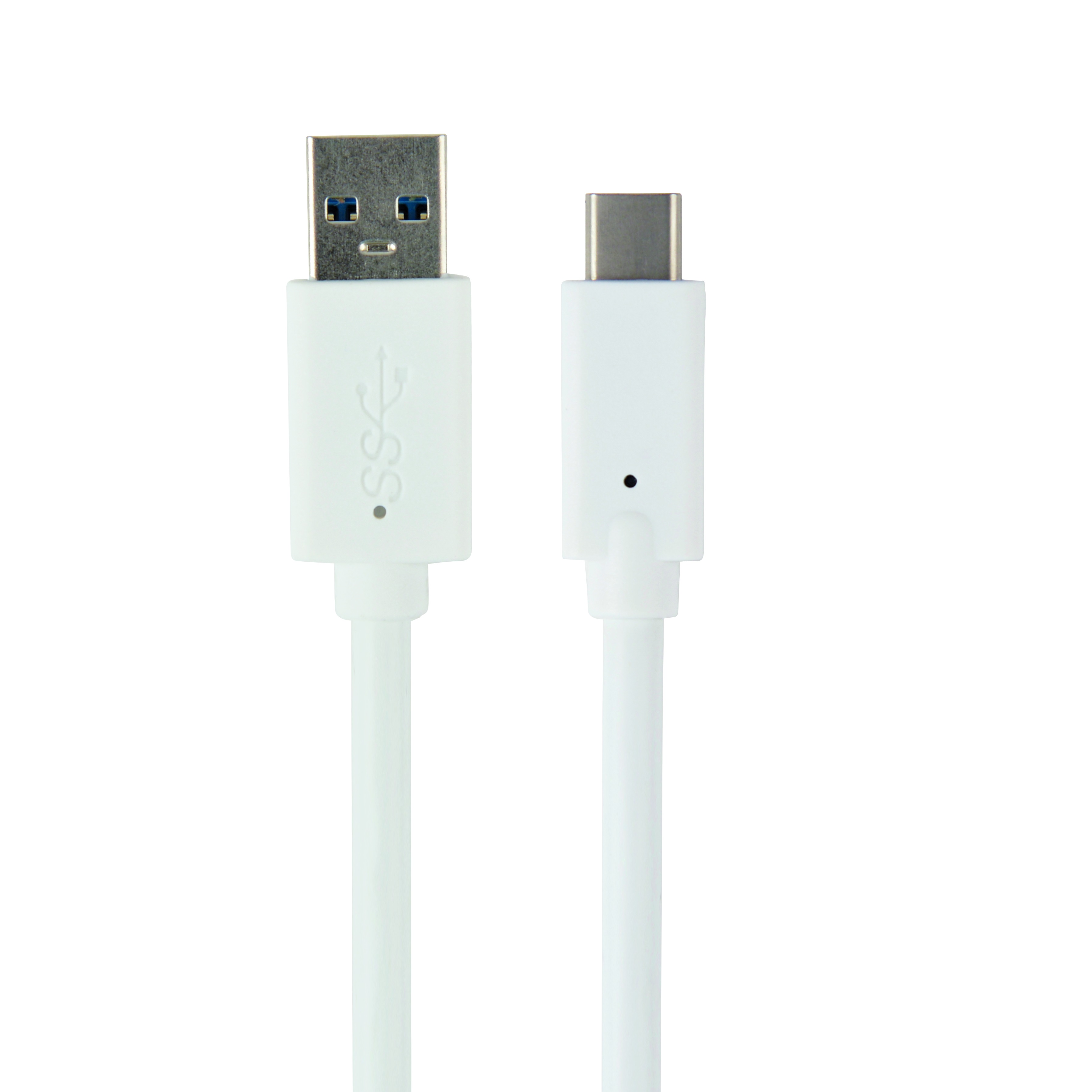 Gembird USB3.0 kabel AM-CM wit 0.5 meter, 600MB/s, charging 3A (36W), *USBAM *USBCM