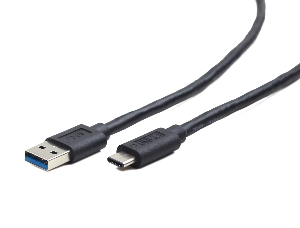 Gembird USB3.0 kabel AM-CM zwart, 0.5 meter, 600MB/s, charging 3A (36W), *USBAM *USBCM