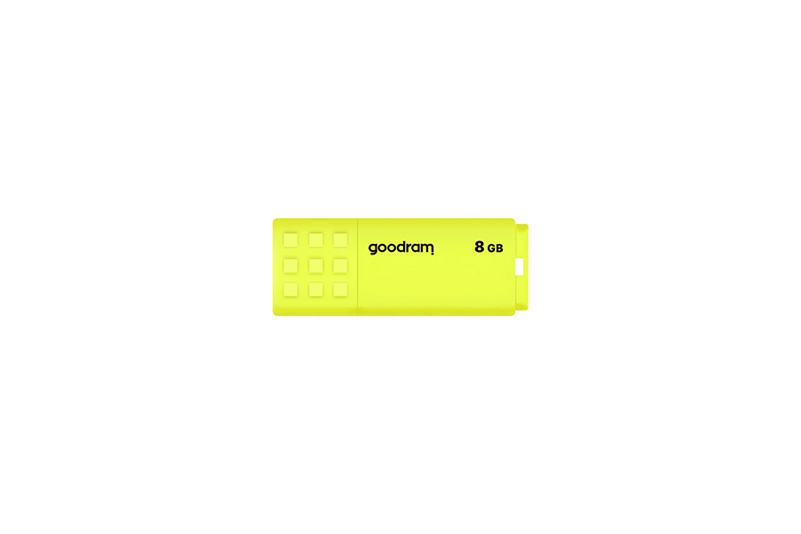 Goodram 8GB UME2, geel, USB 2.0 interface