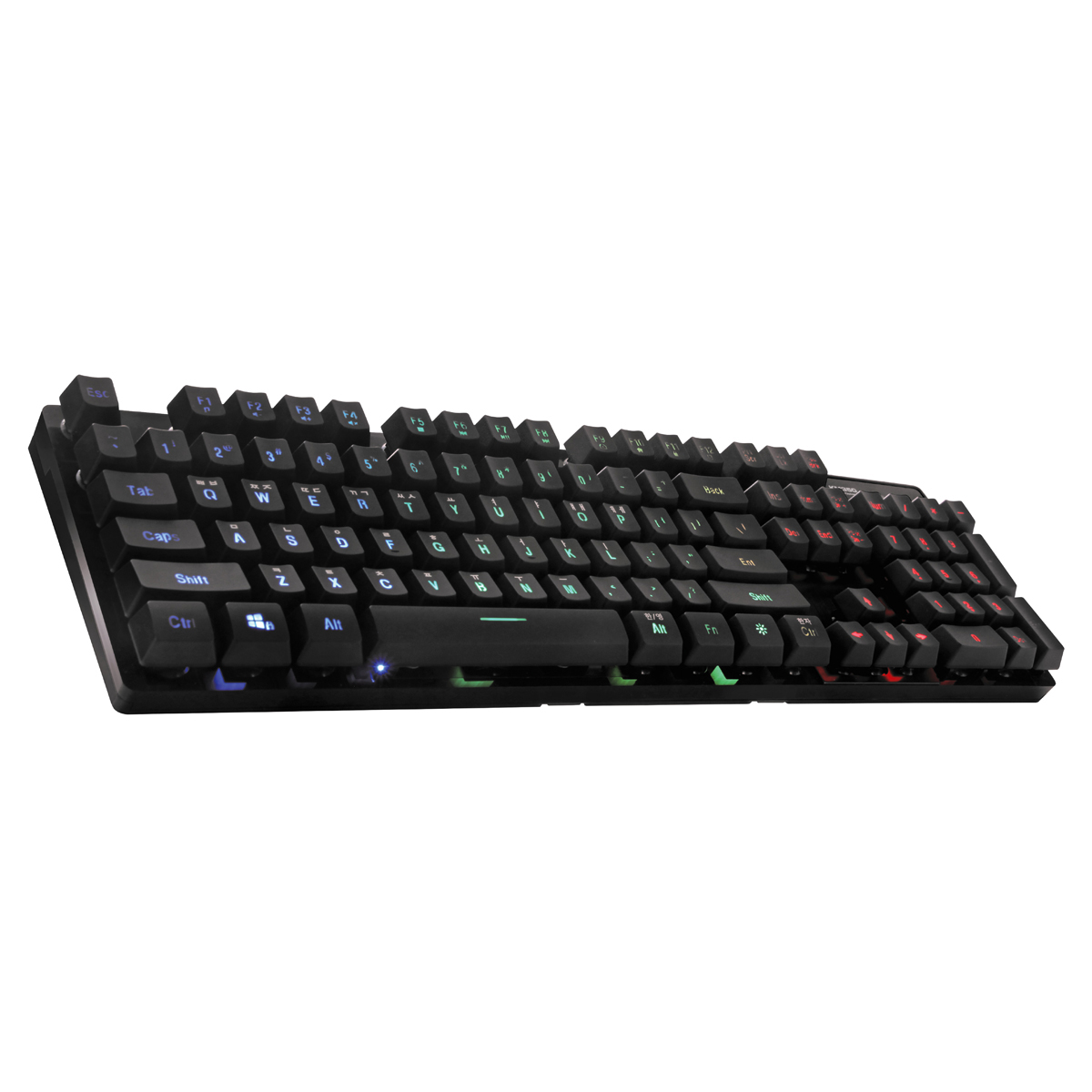 VARR Gaming set, keyboard: cherry R1-R4, mouse 3200dpi PIXART, muismat zwart met VARR logo