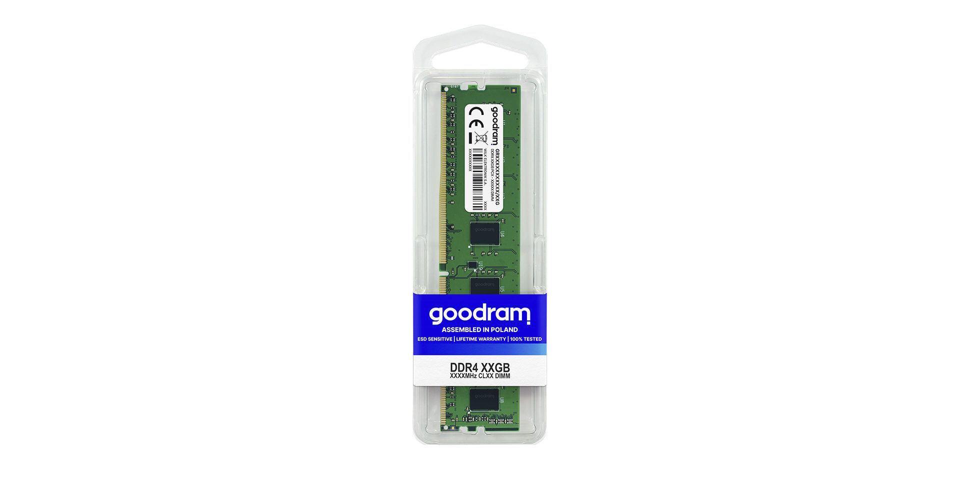 GOODRAM 4GB 2400MHz CL17 SR DIMM
