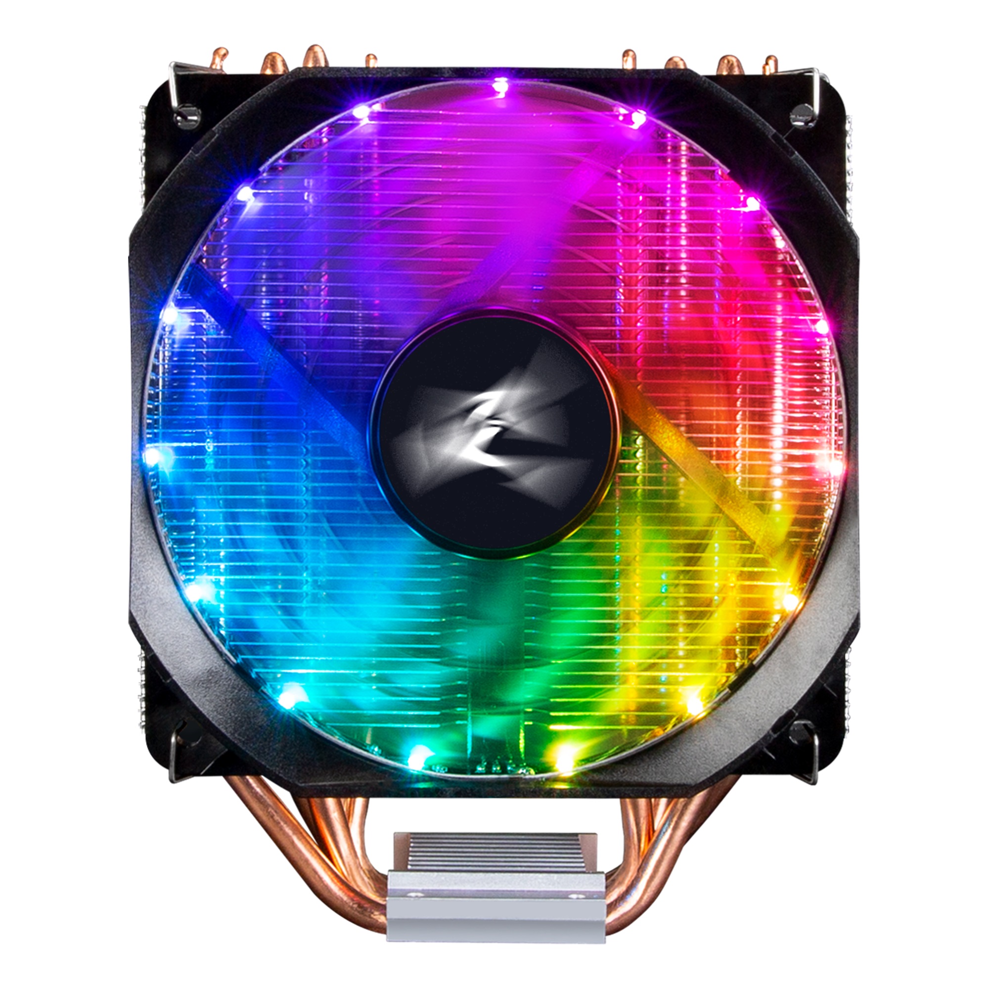 Zalman CNPS9X OPTIMA RGB (Ultra Quiet CPU Cooler) / - 120mm PWM White LED Fan / - 600 ~ 1500RPM plm10%, Intel LGA 115x, 1200, AMD AM4, AM3+, AM3, FM2+, FM2