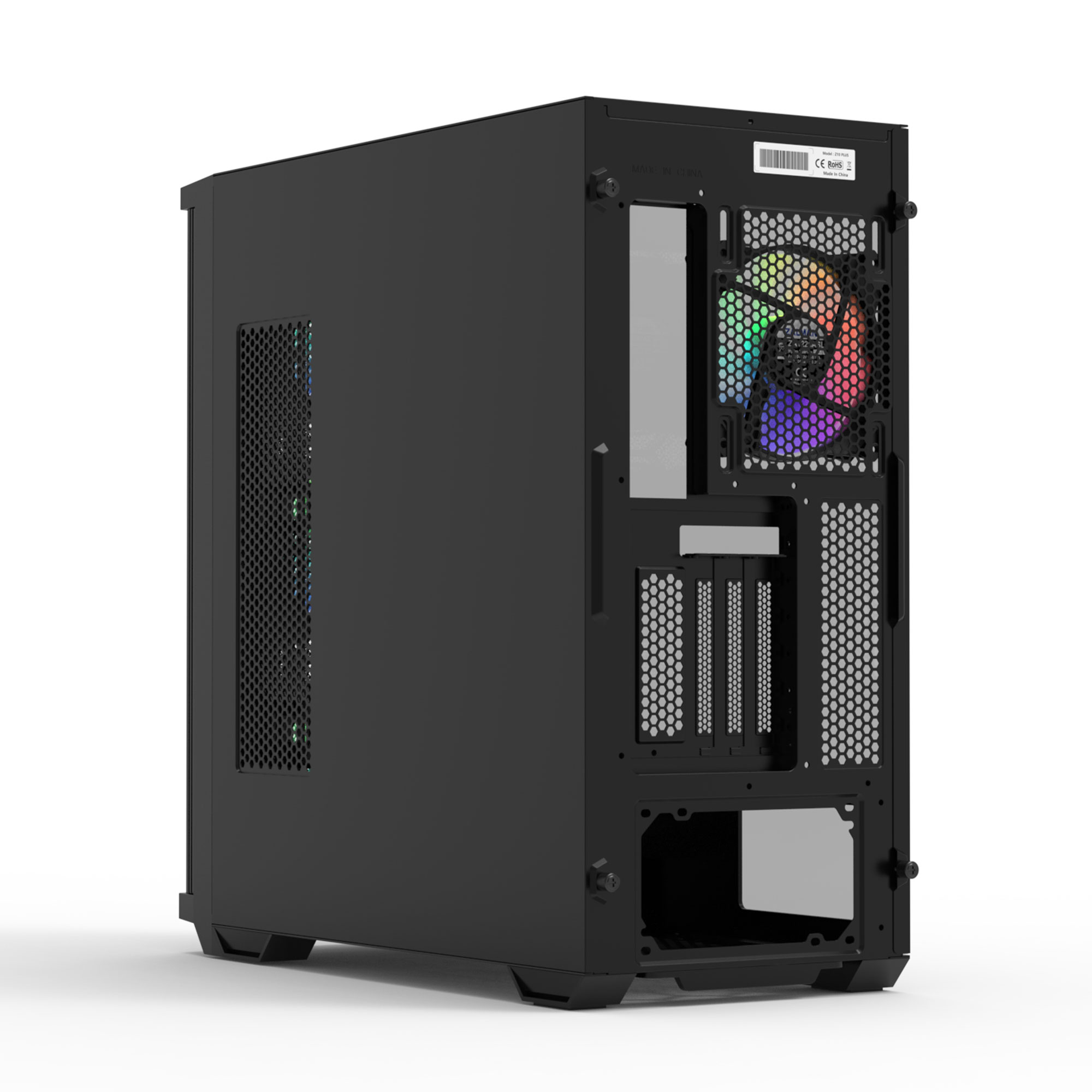Zalman Z10 Duo - ATX Mid-Tower Case/ Pre-installed fan: 3x 120mm(Front), 1x 120mm(Rear)/ T/G Side Panel, Mesh and Glas Front Panel/ Dust Filter at Front/ 1x USB Type-C applied/ GPU Support Brace Included/ Dimension : 481 x 220 x 488 (H)mm