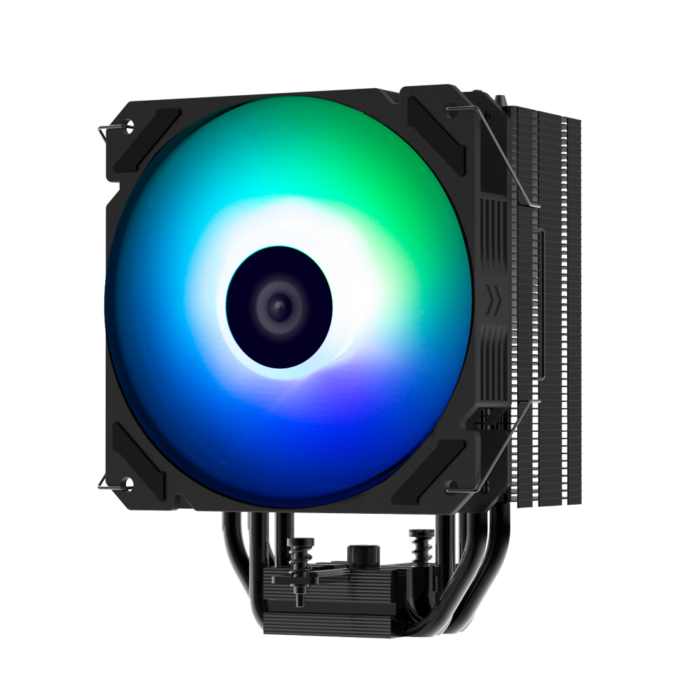 Zalman CNPS9X PERFORMA ARGB BLACK (Ultra Quiet CPU Cooler) / - 120mm PWM White LED Fan / - 600 ~ 1500RPM plm10%, Intel LGA 115x, 1200, AMD AM4, AM3+, AM3, FM2+, FM2