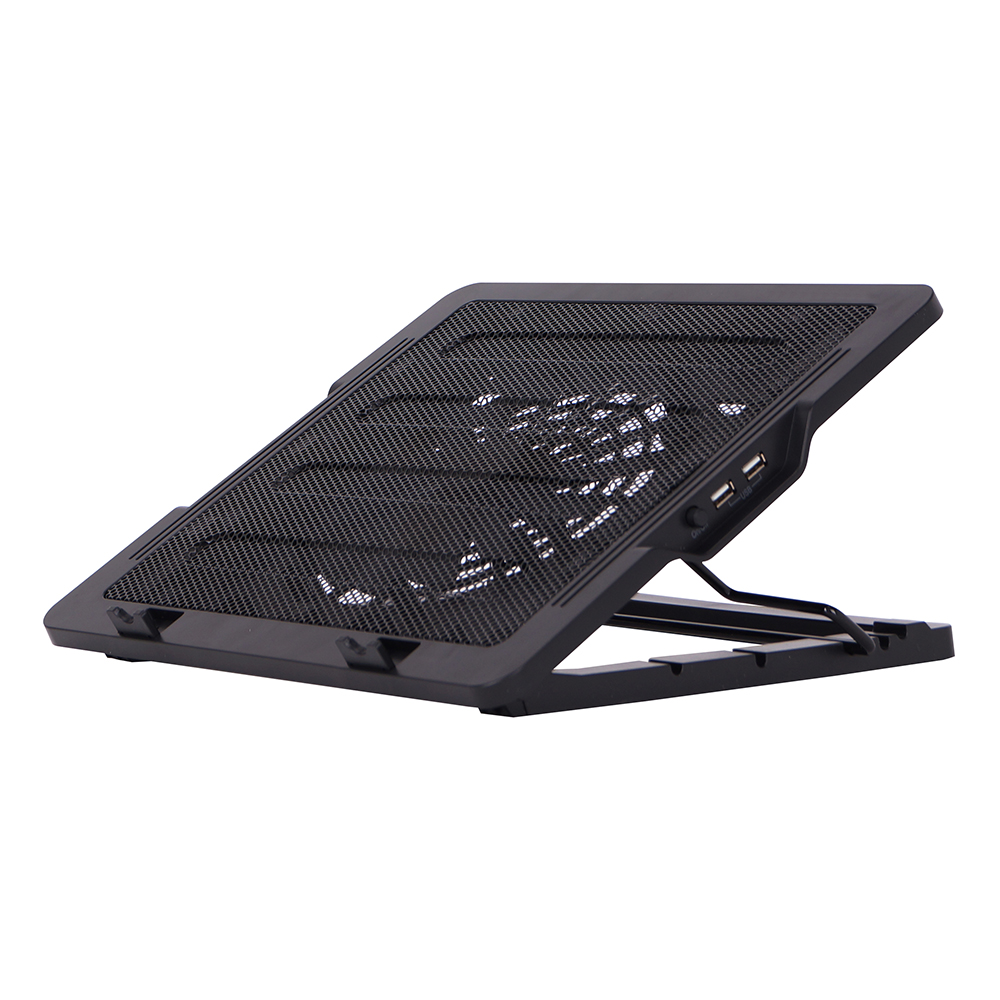 Zalman ZM-NS1000 - High Performance Notebook Cooling Stand/ 180mm Fan/ 5 level angle adjustment/ Up to 16/ Back cable management/ 550RPM plm15%/ Fan ON/OFF Support
