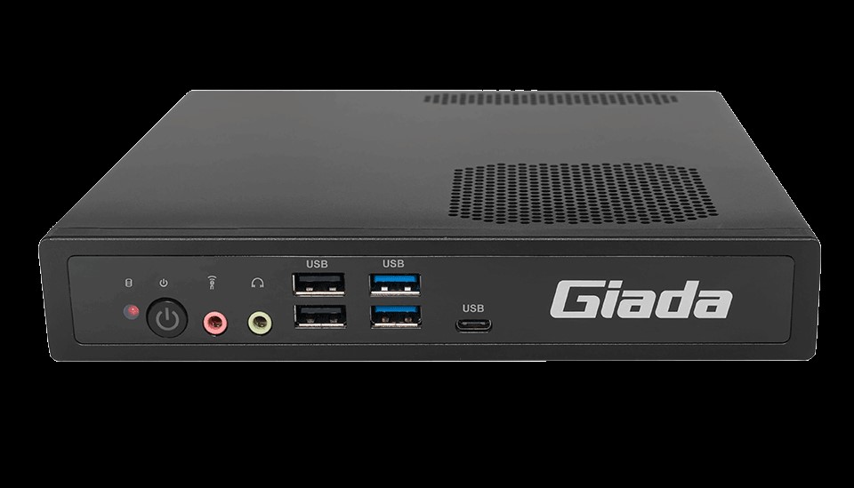 Giada miniPC Barebone BQ612, Intel H610 chipset,suport 12/113th gen CPU < 65W, 2 x SO-DIMM DDR4 3200, 2.5 SATA + M.2, 2 x GBit LAN RTL8111H,2 x USB3.2 Gen1, 6 x USB2.0 + 1 x USB Type-C3.2 Gen1, DP, HDMI, VGA, 1x Com, Audio, JAHC
