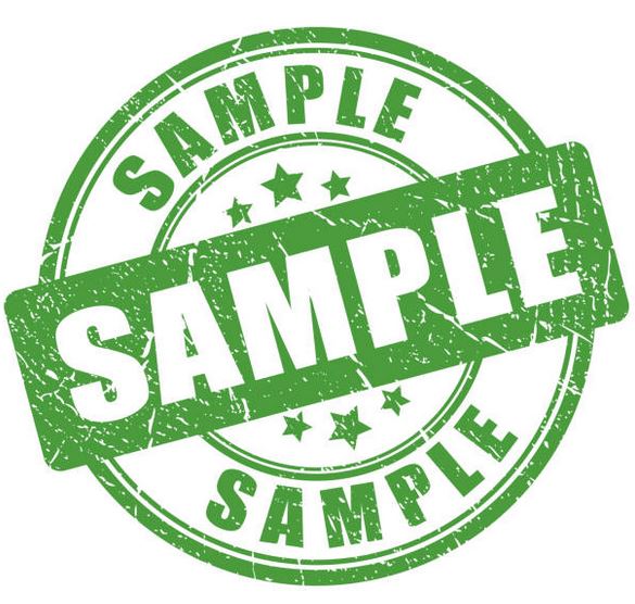 Sample product