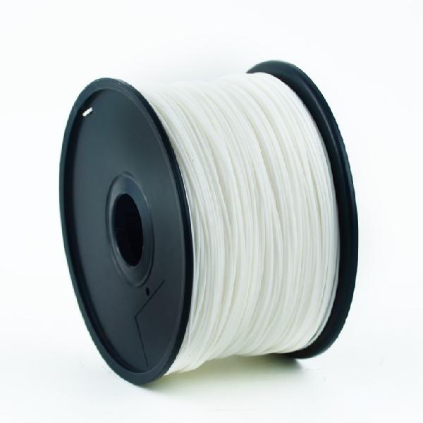 Gembird PLA plastic filament for 3D printers, 1.75 mm diameter, white
