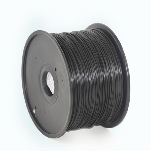 Gembird PLA plastic filament for 3D printers, 3 mm diameter, black
