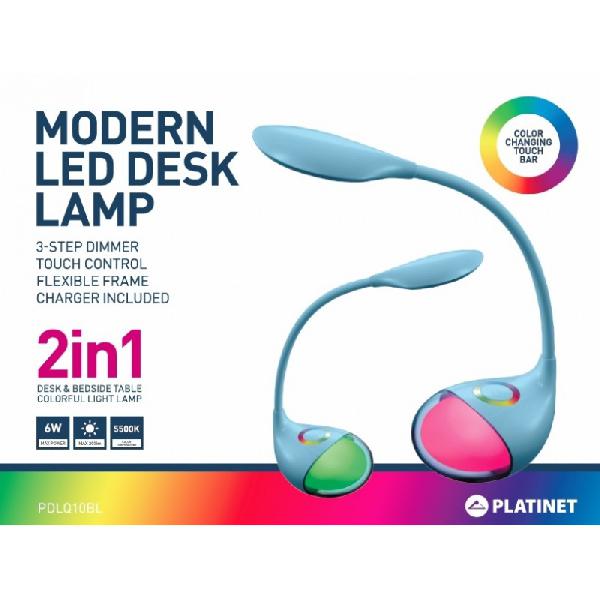PLATINET DESK LAMP 6W + NIGHT LAMP COMPACT SIZE [43598