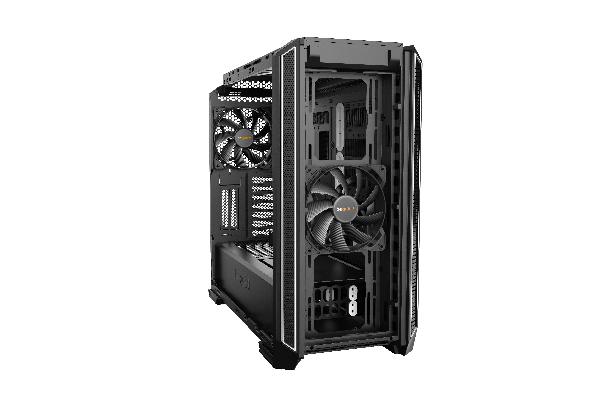 be quiet! Silent Base 601 Silver, 532 x 230 x 513, IO-panel 2x USB 3.0, 1x USB 2.0, HD Audio, 3 (7) x 3,5, 6 (14) x 2,5, inc 2x 140 mm Pure Wings 2, dual air channel cooling, 3-in-1 airintake sidepanel