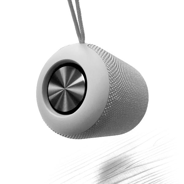 Platinet PEAK Bluetooth speaker, 10Watt (2x5W), BT5 + EDR,, 2200mAh, IPX5 waterproof, cardreader, GRIJS