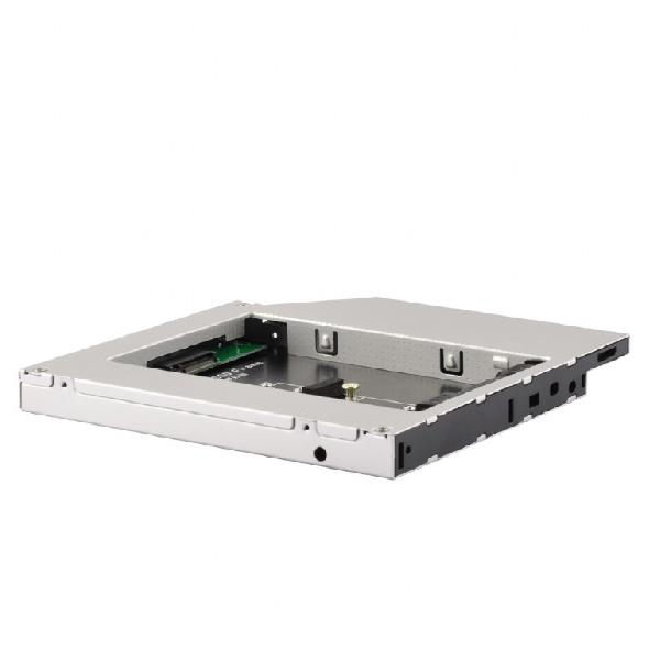 Gembird montageframe voor NGFF (M.2) SSD geheugenkaart in een 5.25inch ODD SATA slim bay, 9.5mm