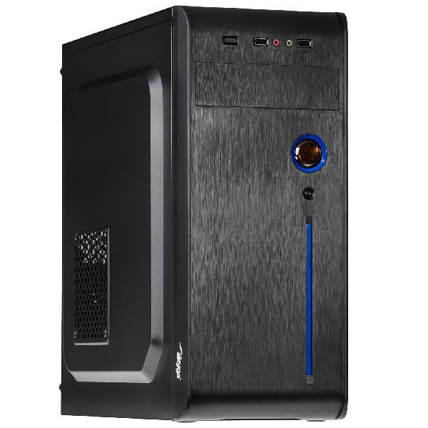Akyga AK939BL Midi ATX behuizing USB 2.0 black w/o PSU