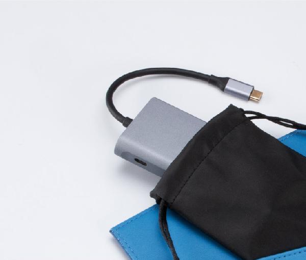 Akasa USB C 3.1 9 in 1 Dock (USB C (Power), HDMI, VGA, 3x USB A 3.0, RJ45, SD & Micro SD Card Reader), *USBCM, *USBCF, *VGAF, *HDMIF, *RJ45F, *USBAF, *SDF, *MSDF
