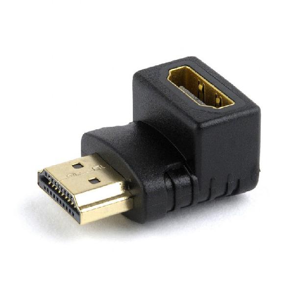 Gembird Haakse HDMI verloopstekker, 90 graden naar beneden, *HDMIF, *HDMIM