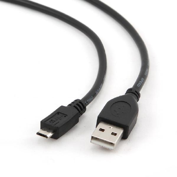 Gembird USB 2.0 Cable , USB A - Micro USB , 0,1m , *USBAM, *MUSBM