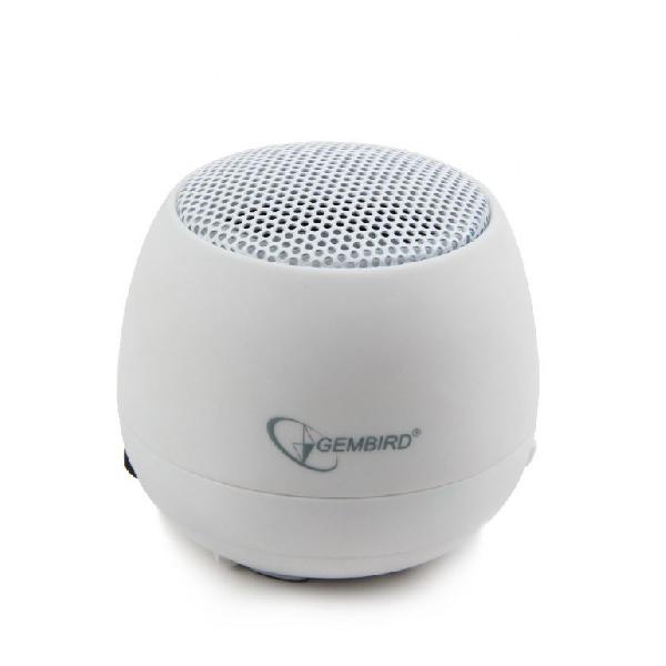 Gembird Draagbare Mini Speaker -wit-