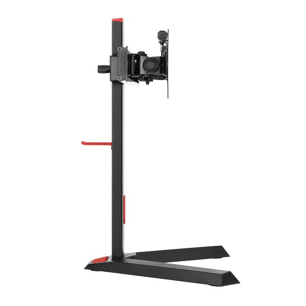 VARR Dual Monitor desk stand - voor 2x 17-27 inch monitoren tot 7kg pst, tilt 15gr / swivel 15gr / rotation 180gr VESA 75 en VESA 100 met headphone haak