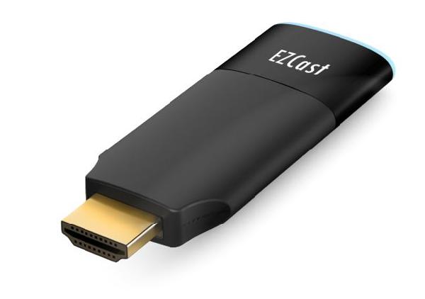 EZCast 2 - Wireless Display Receiver - 2.4G/5G, 4K/1080p, Mirroring, Streaming, Win, macOs, iOS, Androis, works with Google Assistant
