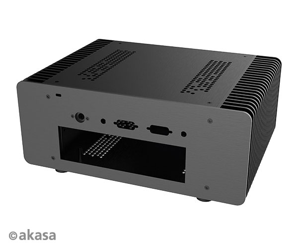 Akasa Maxwell PRO, Aluminum Mini-ITX fanless case