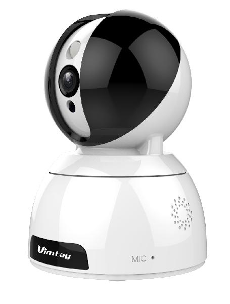 Vimtag CP3(2M)-AI Smart Cloud IP Camera, 1080P, 1920*1080, Pan,Tilt, Zoom, Wifi & LAN