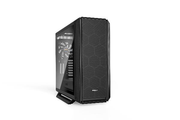 be quiet! Silent Base 802 Black Window 539 x 281 x 553, IO-panel 2x USB 3.0, 1x USB 2.0, HD Audio, 5 (7) x 3,5, 11 (15) x 2,5, inc 2x Front / 1x Rear 140 mm Pure Wings 2, dual air channel cooling, 3-in-1 airintake sidepanel