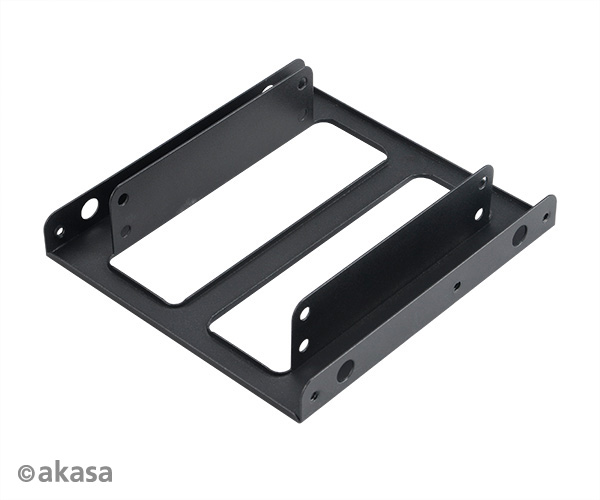 Akasa Dual 2.5 SDD/HDD mounting module for 3.5 bay with SATA cables