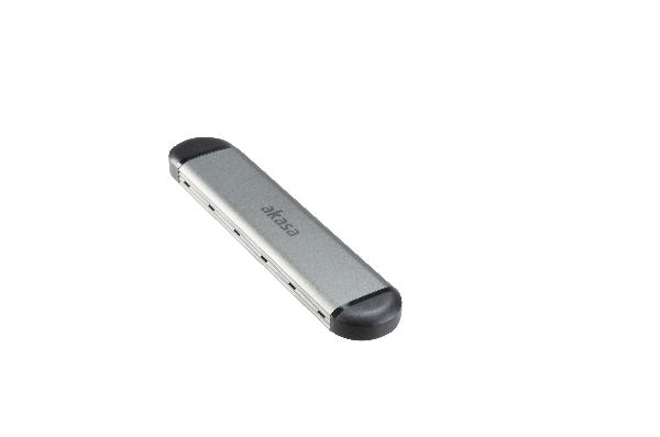 Akasa USB 3.2 Gen 2 to M.2 PCIe/SATA Combo SSD enclosure