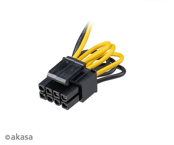 Akasa Compact Power 150, 150W DC-to-DC ATX adapter with 4-pin DIN