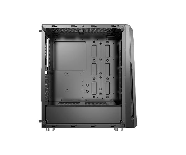 Xilence Xilent Blade Performance C X5 Mid Tower ATX case, ARGB stripes , with tempered glass side