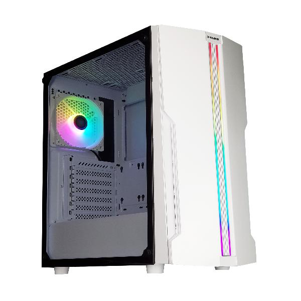 Xilence Performance C X5 White Mid Tower ATX case with RGB
