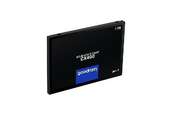 GOODRAM CX400 gen.2, SSD 2.5, 1 TB SATA III, 3D TLC, Retail, 550/500 MB/s