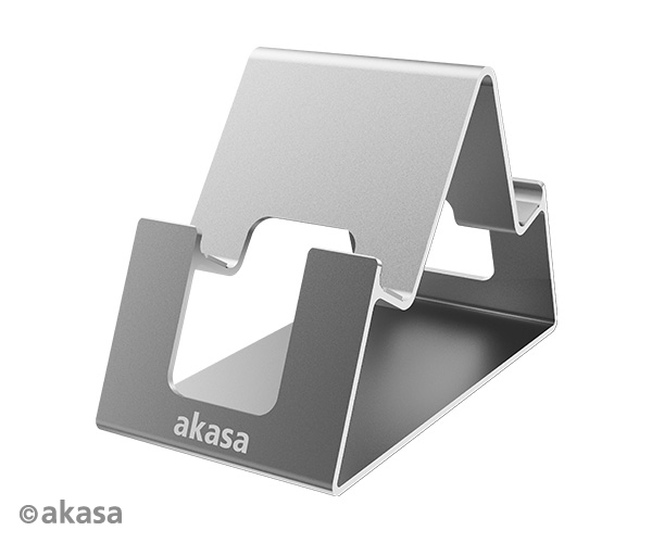 Akasa Aries Pico, aluminum phone & talbet stand, grey color