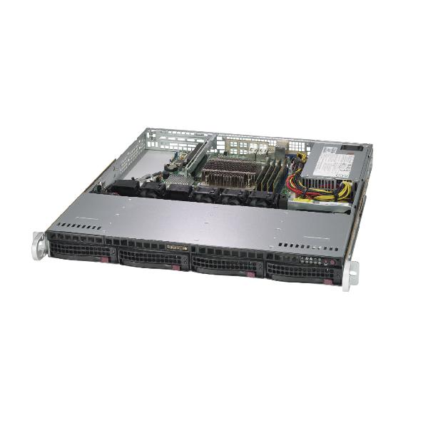 Supermicro Barebone Server 1U Single 1151: 4 Hot-swap 3.5 : 350W: SuperServer SYS-5019C-M