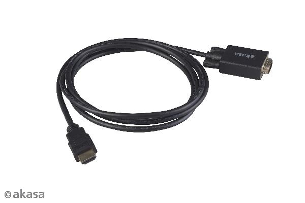 Akasa HDMI to VGA cable, 2M