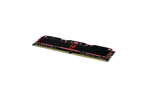 GOODRAM IRDM-X DDR4 DIMM 16GB 3200MHz CL16 (16-20-20), 1.20 - 1.35 V, Black heatspreader with red logo