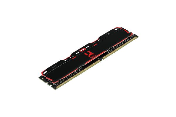 GOODRAM IRDM-X DDR4 DIMM 16GB 3200MHz CL16 (16-20-20), 1.20 - 1.35 V, Black heatspreader with red logo