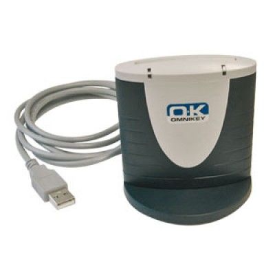HID Identity OMNIKEY 3121 smart card reader tbv UZI-pas