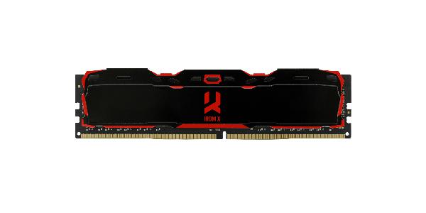 GOODRAM IRDM-X DDR4 DIMM Dual Channel kit 2x16GB 3200MHz CL16 (16-20-20), 1.20 - 1.35 V, Black heatspreader with red logo