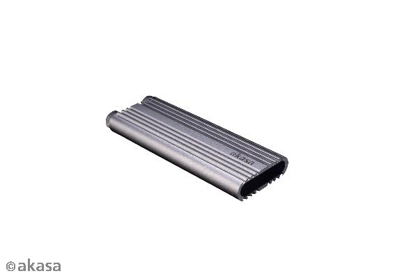 Akasa 20Gbps M.2 PCIe NVMe SSD to USB 3.2 Gen 2x2 Aluminium Enclosure