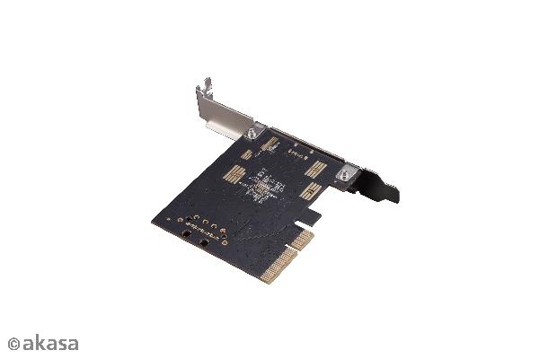 Akasa 20Gbps USB 3.2 Gen 2x2 Type-C to PCIe Host Card