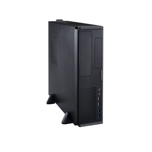 Epsilon micro-ATX mini-tower/desktop, Toolless, met 250Watt TFX APFC, 80+ bronze PSU,